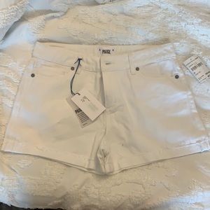 White Paige shorts brand new with tags!
